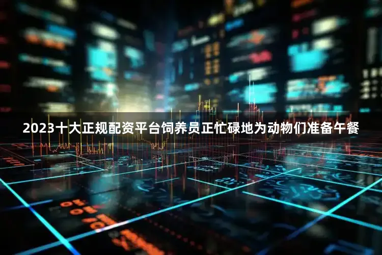 2023十大正规配资平台饲养员正忙碌地为动物们准备午餐